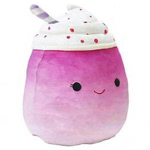 Squishmallows Cinnamon Yogurt Plush, 1 Pc, 5-Inch Official Kellytoy, Soft Stuffed Animal Collectible Toy