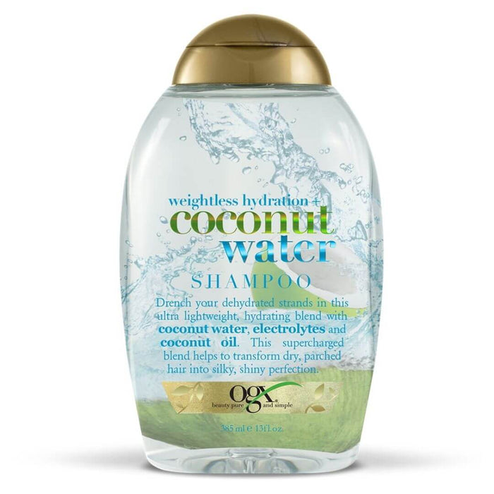 OGX Weightless Hydration + Coconut Water Shampoo & Conditioner 385ml,022796974310