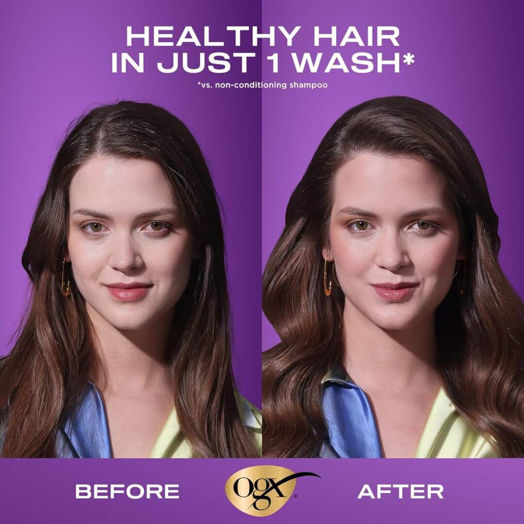 OGX Biotin & Collagen Shampoo & Conditioner 385ml,022796976703