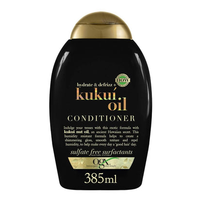 OGX Hydrate & Defrizz Kukui Oil Conditioner 385ml