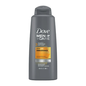 Dove Men +Care Sport Care Endurance 3-In-1 Shampoo, Conditioner & Body Wash 603ml,079400472243,