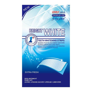 Ray Of Smile Bright White Extra Fresh Teeth Whitening Strips 28 Strips/14 Pouches