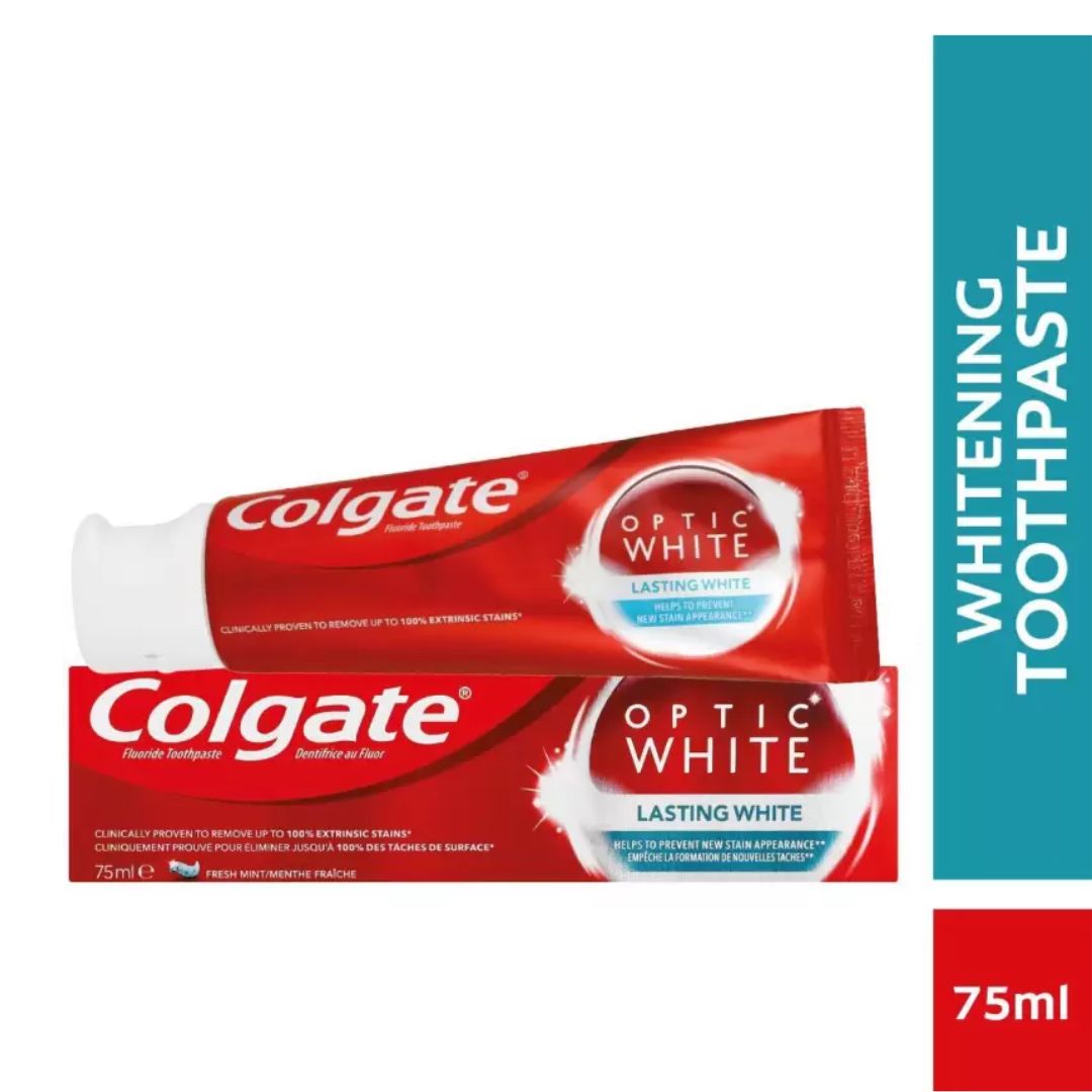 Colgate Optic White Lasting White Toothpaste 75ml,8718951286733