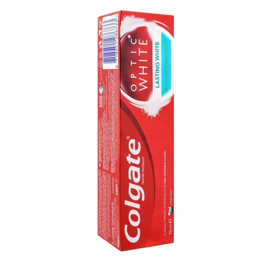 Colgate Optic White Lasting White Toothpaste 75ml,8718951286733