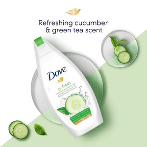 Dove Go Fresh Cucumber & Green Tea Body Wash 500ml