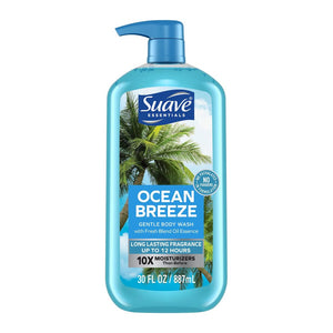 Suave Essentials Ocean Breeze Refreshing Body Wash 828ml