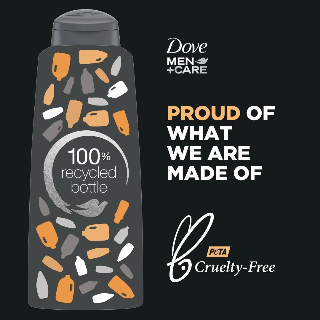 Dove Men +Care Sport Care Endurance 3-In-1 Shampoo, Conditioner & Body Wash 603ml,079400472243,