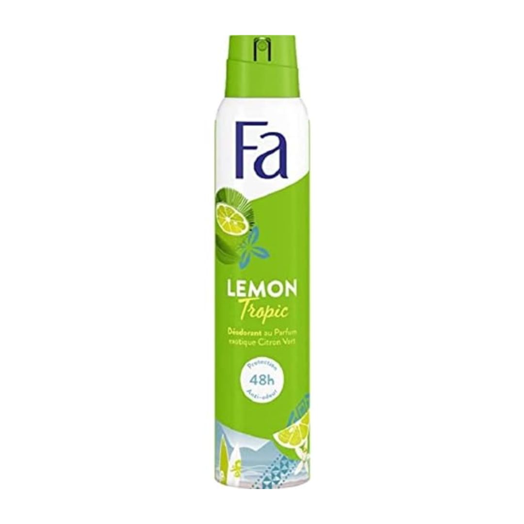 FA Lemon Tropic Deodorant Spray For Her 200ml,4015000615884,