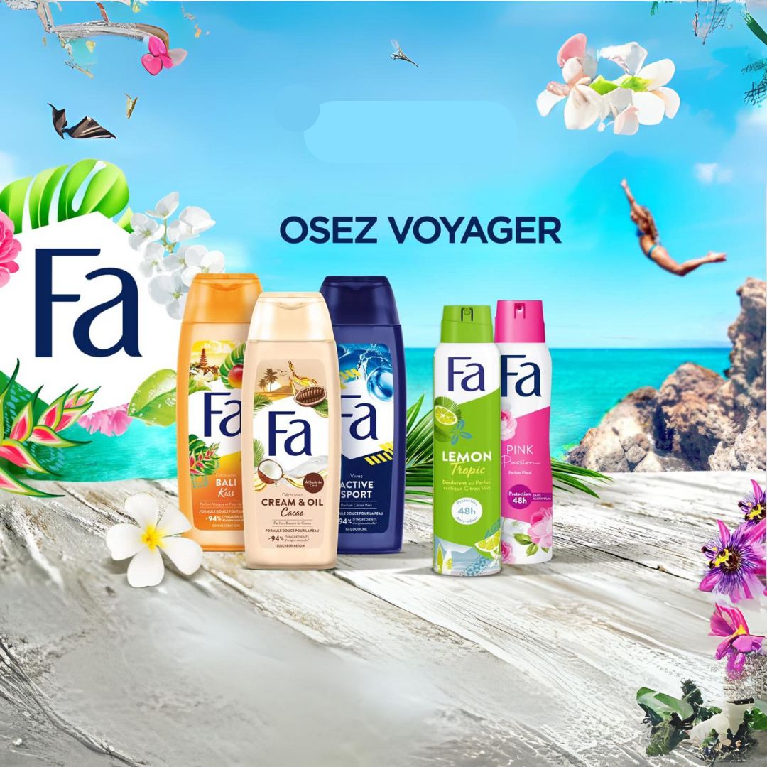 FA Lemon Tropic Deodorant Spray For Her 200ml,4015000615884,