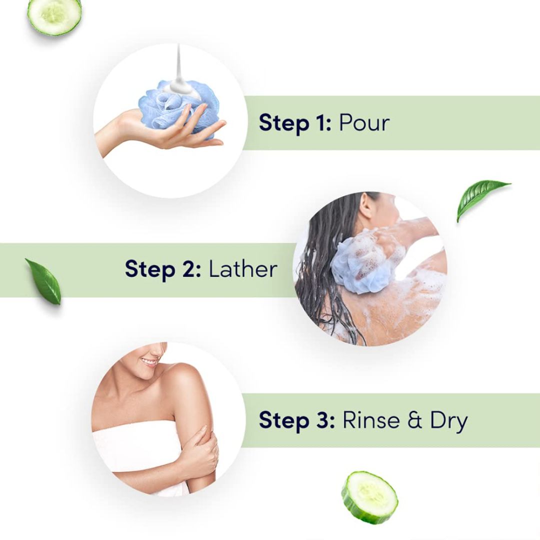 Dove Cucumber & Green Tea Refreshing Body Wash 750ml,8712561611442