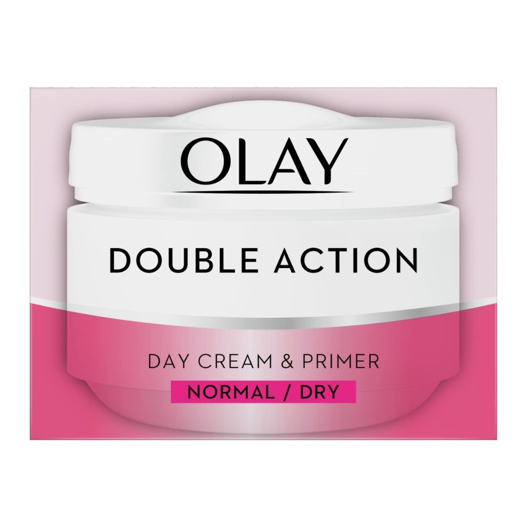 Olay Double Action Day Cream & Primer For Normal/Dry Skin 50ml,5000174070354,
