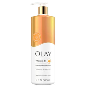 Olay Olay Body Lotion Brightening For Women With Vitamin C, 24hr Moisturizing, Vitamin E And Vitamin B3 Complex, Fast Absorbing Formula, 17 Fl Oz