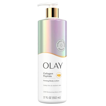 Olay Olay Body Lotion Firming And Hydrating For Women With Collagen, 24hr Moisturizing, Vitamin E And Vitamin B3 Complex, Fast Absorbing Formula, 17 Fl Oz