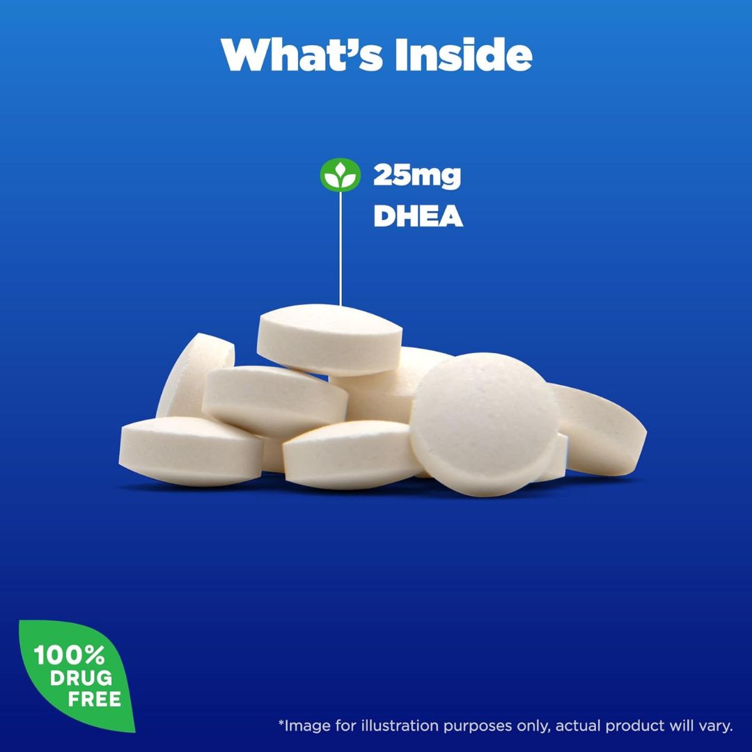 Natrol Mood & Stress DHEA 25mg 300 Tablets,047469161071