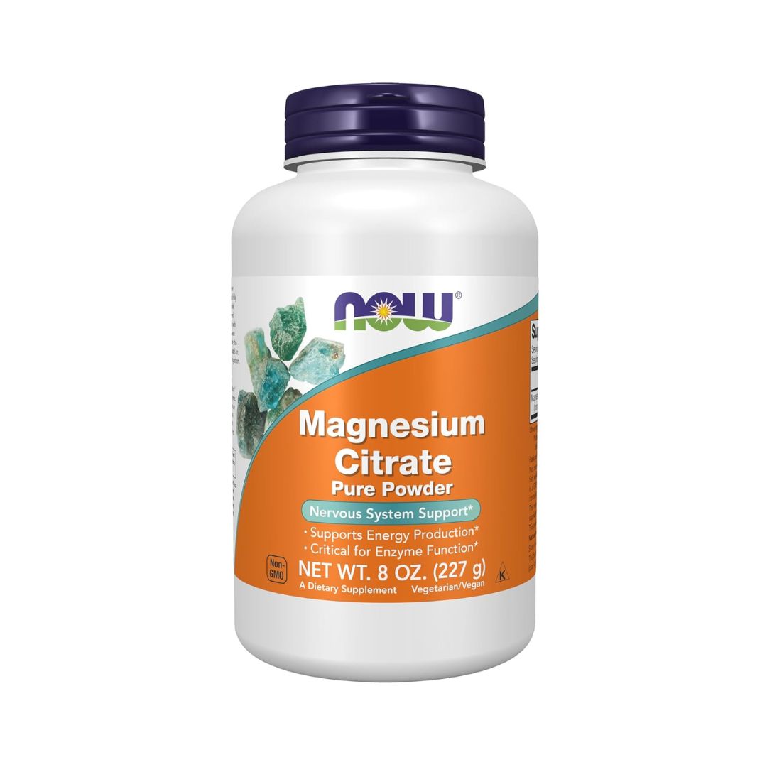 Now Foods Magnesium Citrate Pure Powder 227g