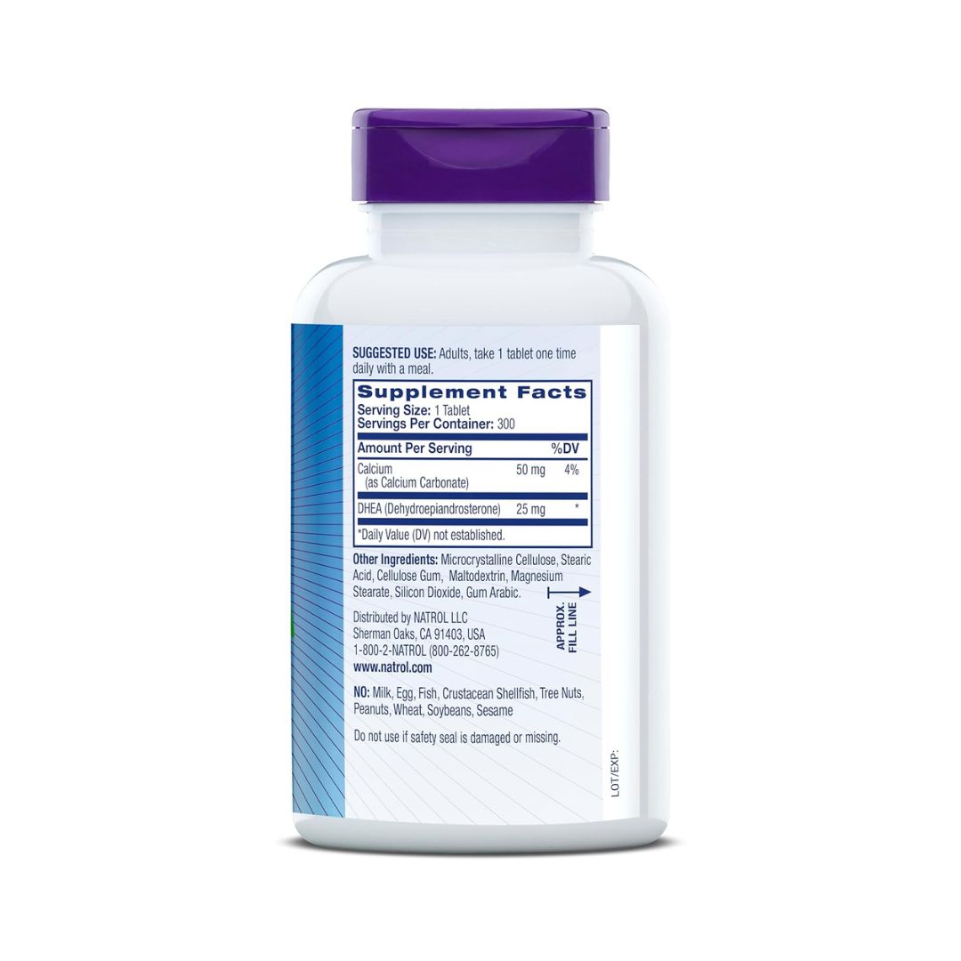 Natrol Mood & Stress DHEA 25mg 300 Tablets,047469161071