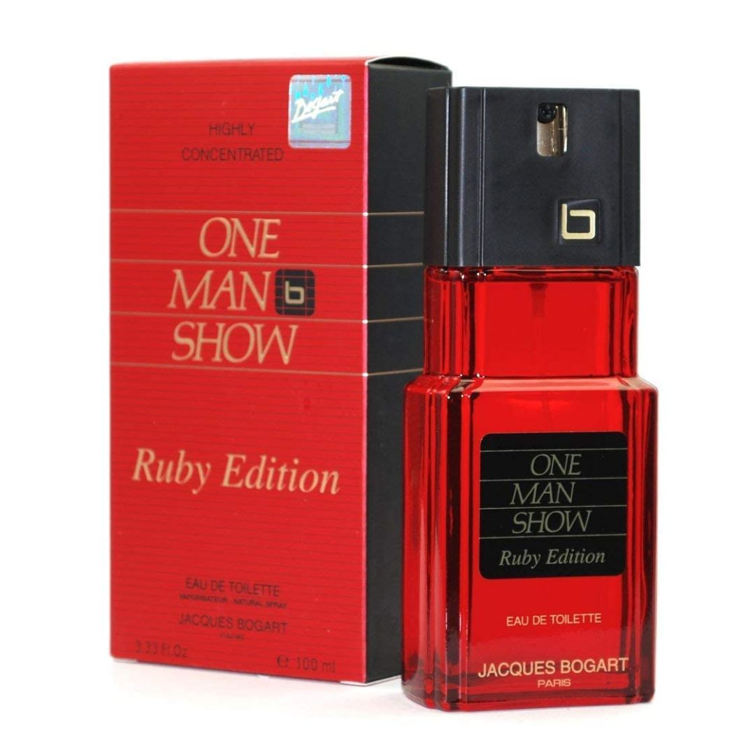 Jacques Bogart One Man Show Ruby Edition Eau De Toilette For Him 100ml,3355991004375,