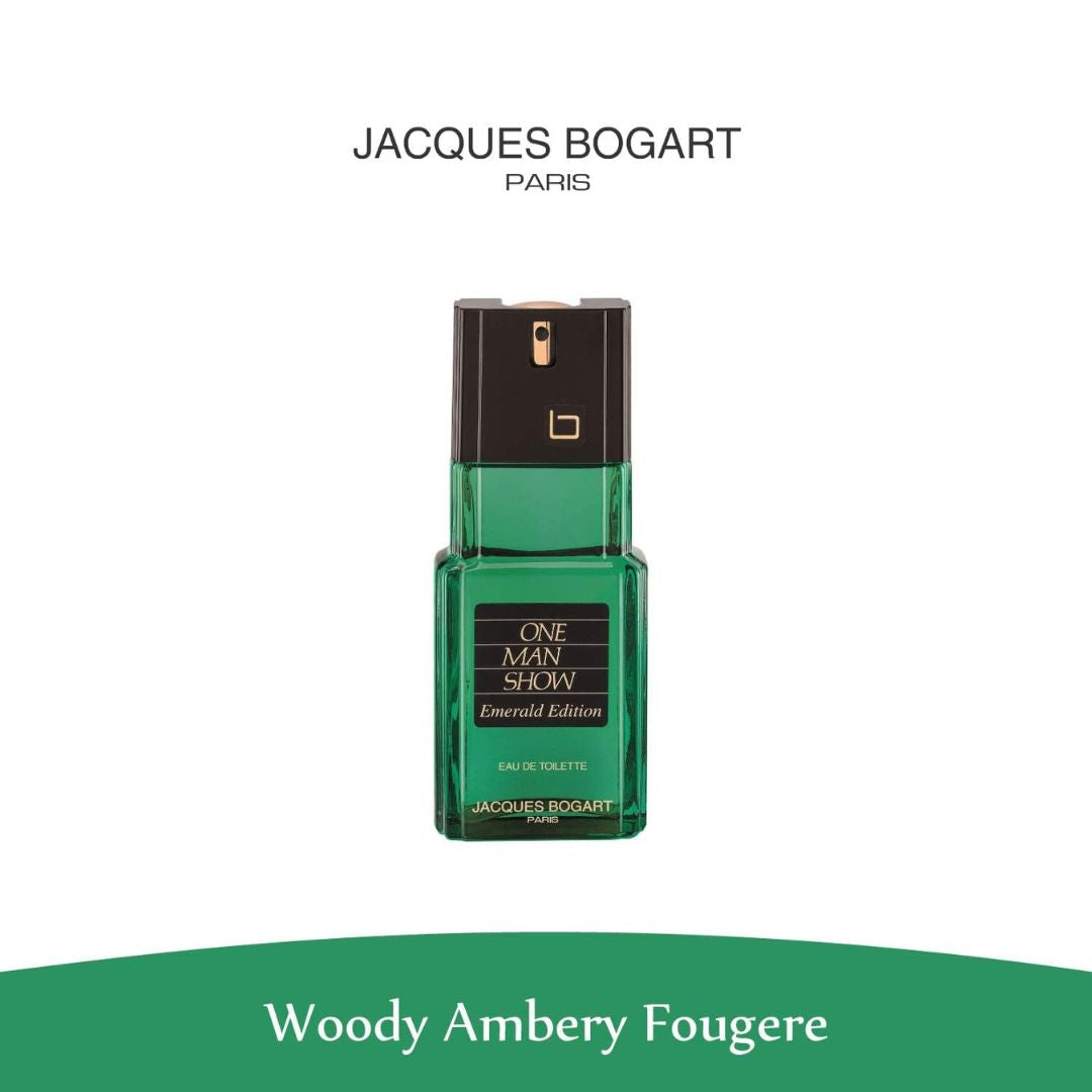 Jacques Bogart One Man Show Emerald Edition Eau De Toilette For Him 100ml,3355991005297