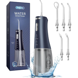 Onlyone Onlyone Water Dental Flosser Pick For Teeth, 300ML Portable Oral Irrigator, Rechargeable Travel Irrigation Cleaner, Professional Electric Flossing Machine Power Flossers And Irrigator Accessories