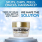 Onyx Professional Onyx Professional Hard As Hoof Nail Strengthening Cream With Coconut Scent, Nail Growth And Conditioning Cuticle Cream Stops Splits, Chips, Cracks And Strengthens Nails, 1 Oz