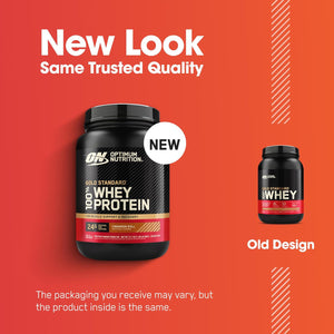 Optimum Nutrition Gold Standard 100% Whey Protein Powder, New Flavor Cinnamon Roll, 2lb, 1 Pack (Packaging May Vary)