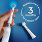 Oral-B Oral-B IO Ultimate Clean Replacement Brush Heads, 5 Count, 4 Ultimate Clean + 1 Gum And Sensitive White