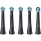 Oral-B IO Ultimate Clean Replacement Brush Heads, 5 Count, 4 Ultimate Clean & 1 Gum & Sensitive, Black