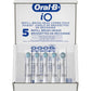 Oral-B Oral-B IO Ultimate Clean Replacement Brush Heads, 5 Count, 4 Ultimate Clean + 1 Gum And Sensitive White