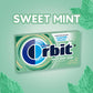 Orbit Sweet Mint Sugar-Free Chewing Gum, Bulk Pack, 12 Packs of 14 Pieces (168 Total Pieces)