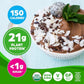 Orgain Organic Vegan Protein Powder, 203lbs, Creamy Chocolate Fudge, 21g Plant Protein, Low Net Carbs, No Added Sugar, Ideal for Shakes