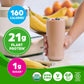 Orgain Organic Vegan Protein + 50 Superfoods Powder, Creamy Chocolate Fudge - 21g Plant Based Protein, 10g Prebiotic Fiber, No Lactose Ingredients, Gluten Free, Non-GMO, 2.02 Lb (Packaging May Vary),