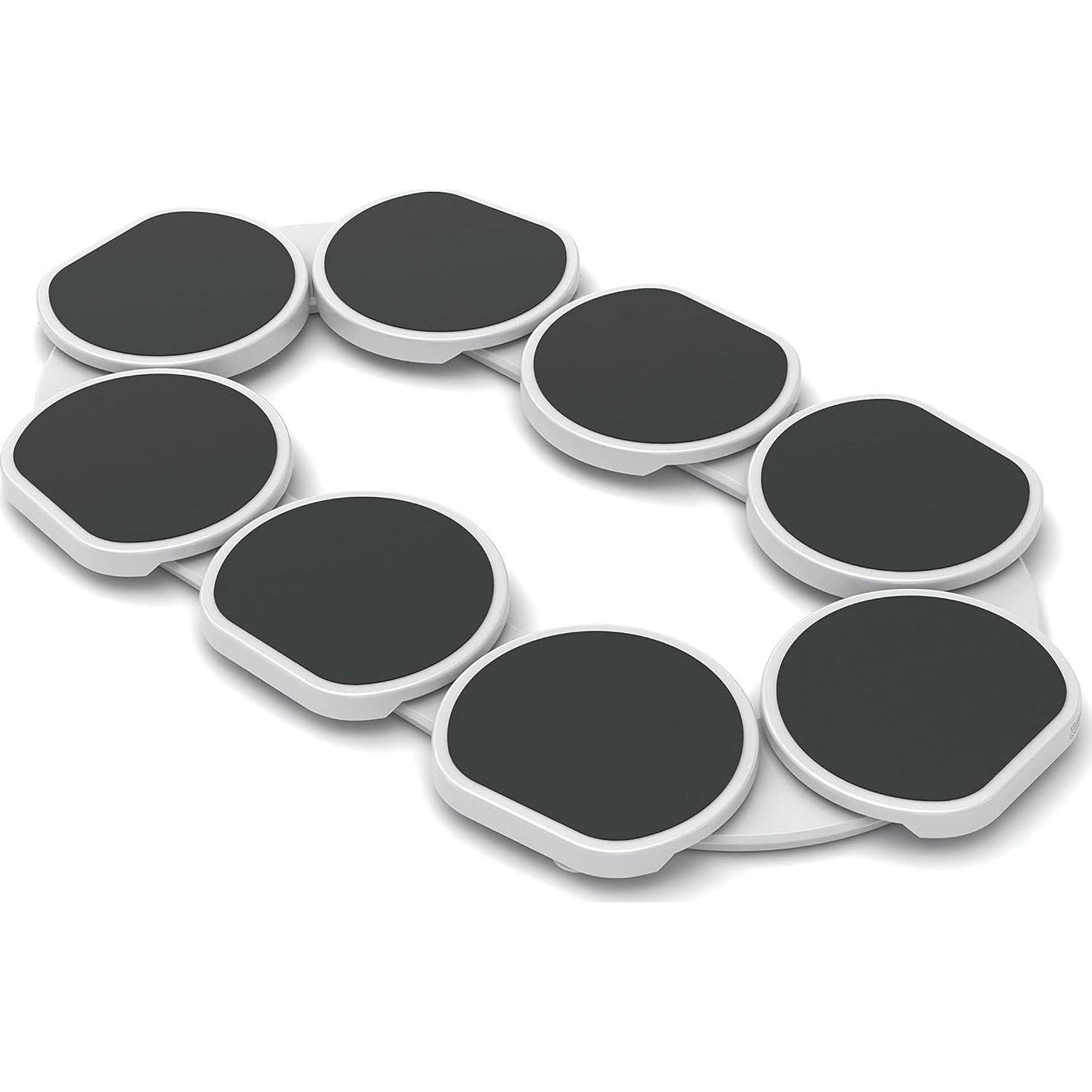 Original Dark Gray - The Lazy Susan Revolution - The First Patented Lazy Susan Turntable Expandable For Rectangular And Oblong Tables - Kitchen And Dining Tables - Great Gift! Parties And Gatherings,195893266746