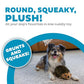Outward Hound Hedgehogz Plush Dog Toy, Medium Size, Squeaky Chew & Cuddle Toy