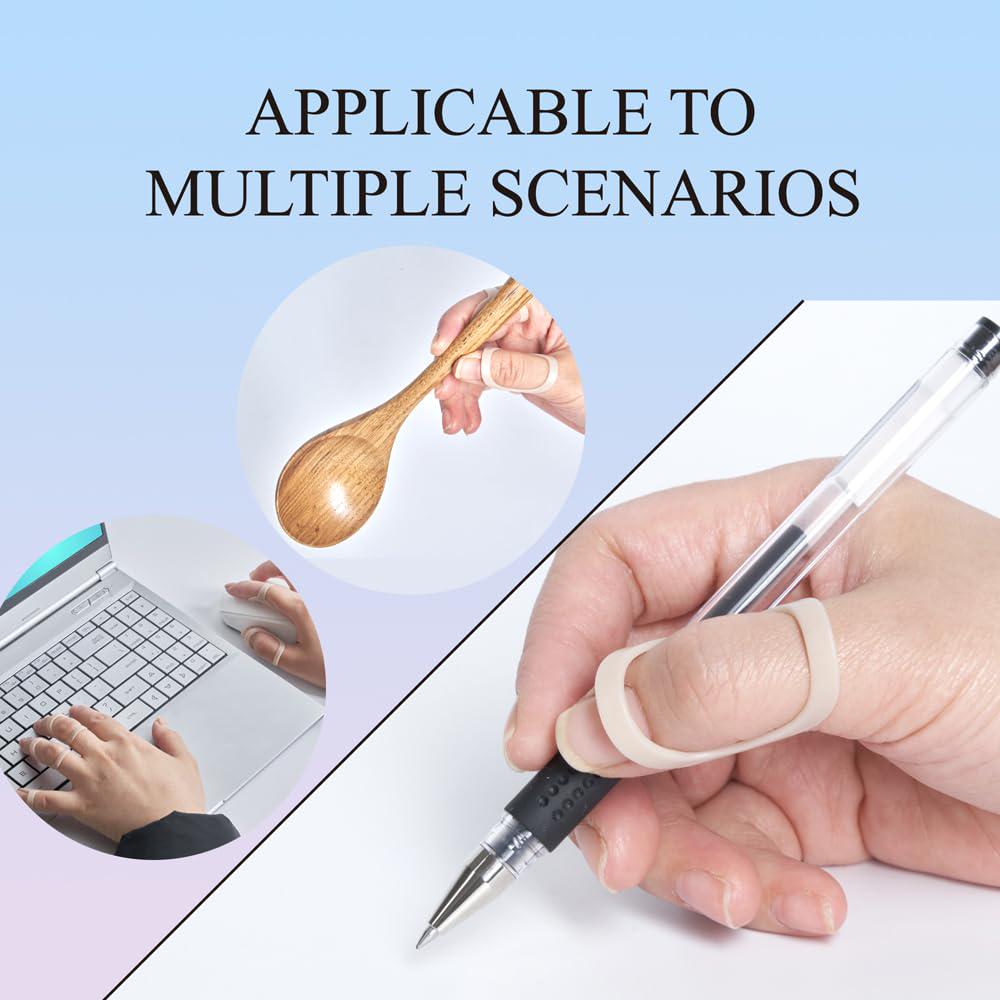 Oval Finger Splint 6 Pcs, Finger Splints For Arthritis, Mallet Finger, Trigger Finger Splint, Hypermobility(EDS) Finger For Thumb/Middle,/Index/Pinky Or Ring Finger(size 7,8 Each 3pcs),