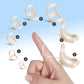 Oval Finger Splint 8 Pcs, Finger Splints For Arthritis, Mallet Finger, Trigger Finger Splint, Hypermobility(EDS) Finger For Thumb/Middle,/Index/Pinky Or Ring Finger(2,3,4,5,6,7,8,9),