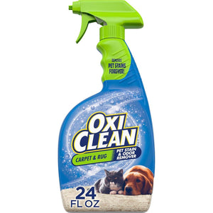 Oxiclean Pet Stain and Odor Carpet Cleaner Spray 24 oz for Rugs Upholstery and Fabric