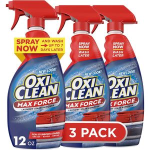OxiClean OxiClean Max Force Laundry Stain Remover Spray, 12 Fl. Oz, 3-Pack