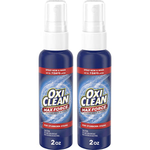 OxiClean MaxForce Laundry Stain Remover Spray, 2oz, 2-Pack