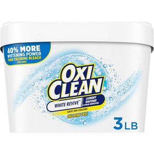 OxiClean White Revive Laundry Whitener & Stain Remover Powder, 3lb