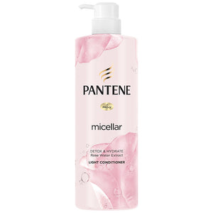 Pantene Pro-V Micellar Detox & Hydrate Rose Water Extract Light Conditioner 530ml