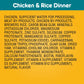 Pedigree Adult Wet Dog Food Chopped Ground Chicken and Rice Flavor 13.2 oz Cans Pack of 12