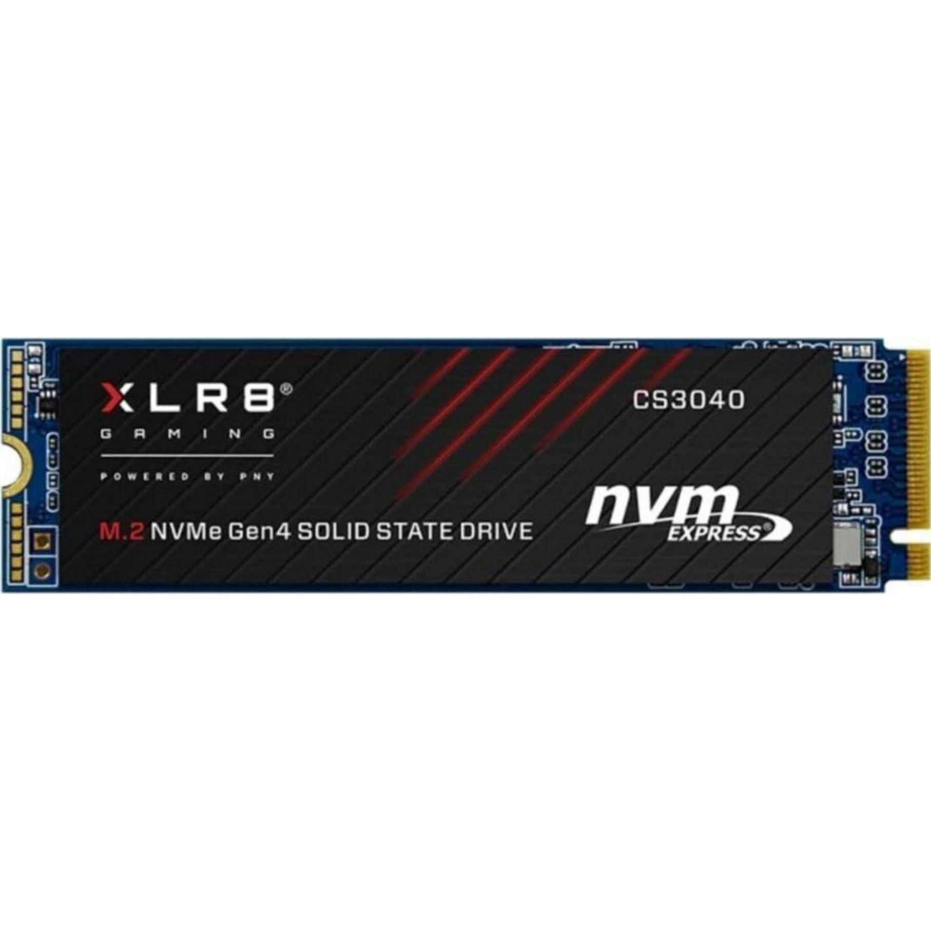 PNY XLR8 CS3040 2TB M.2 NVMe Gen4 X4 Internal Solid State Drive (SSD) - M280CS3040-2TB-RB,