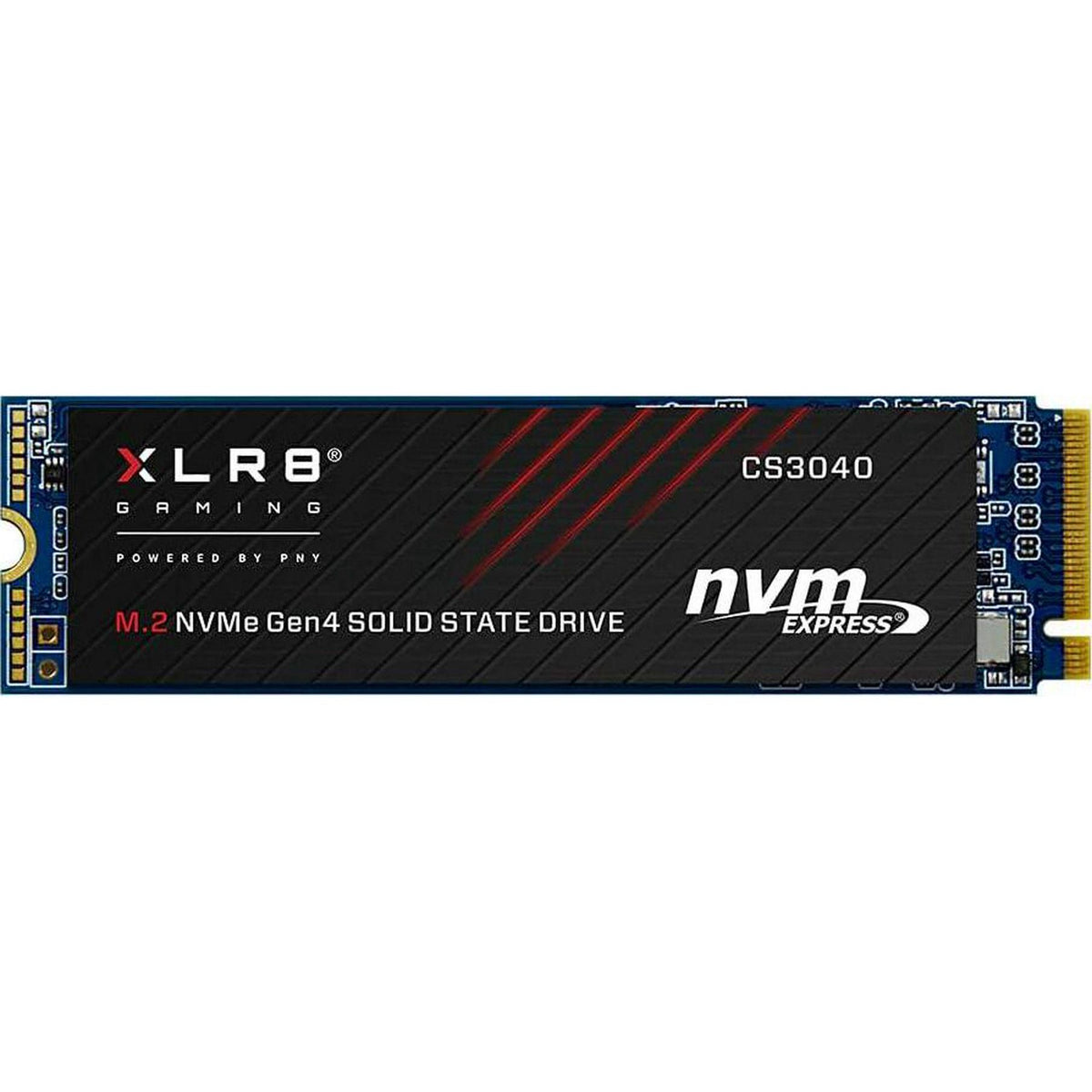 PNY XLR8 CS3040 500GB M.2 NVMe Gen4 X4 Internal Solid State Drive (SSD) - M280CS3040-500-RB,