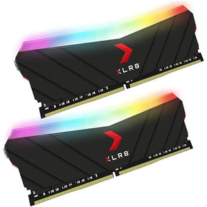 PNY XLR8 Gaming 32GB (2x16GB) DDR4 DRAM 3600MHz (PC4-28800) CL18 1.35V RGB Dual Channel Desktop (DIMM) Memory MD32GK2D4360018XRGB,