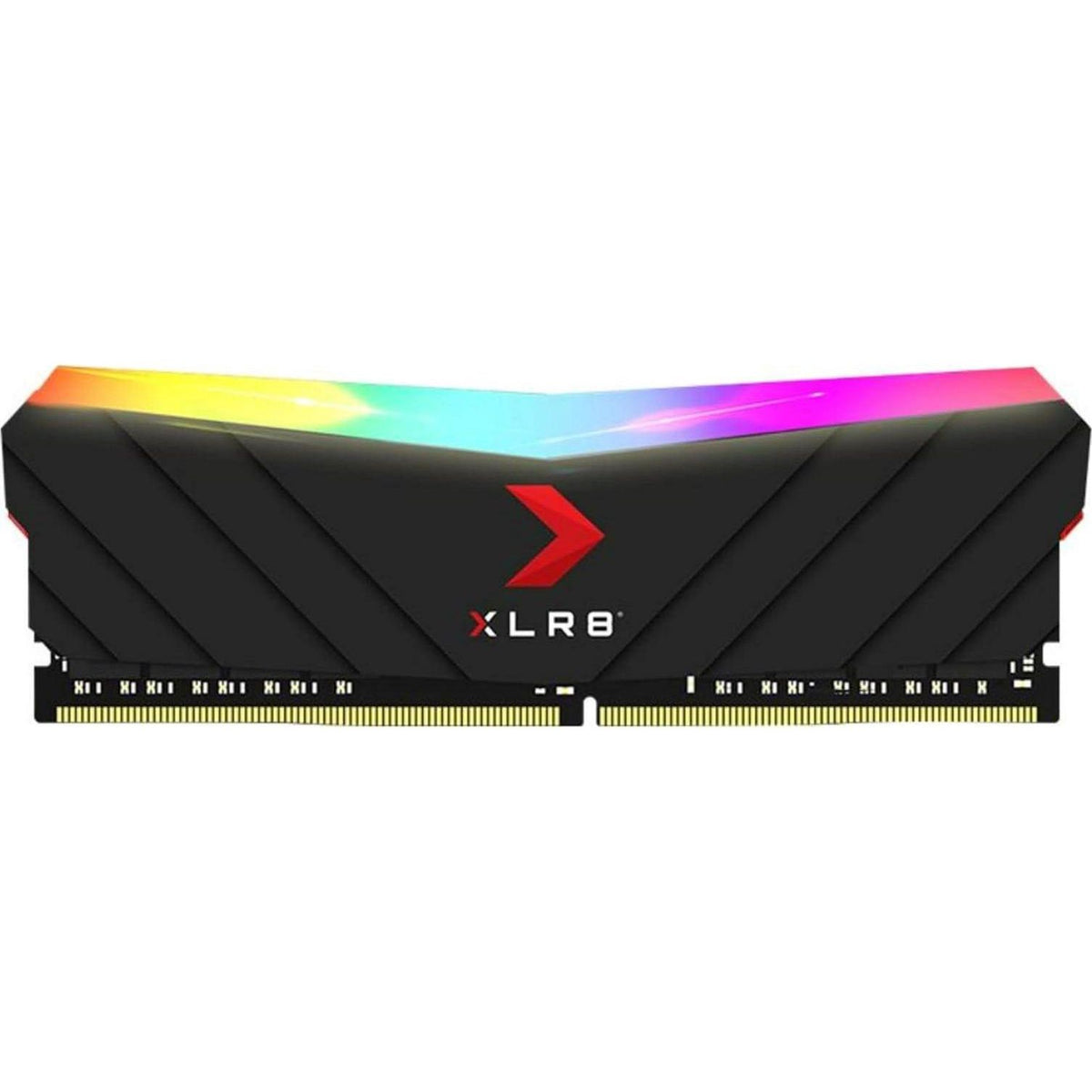 PNY XLR8 Gaming 8GB DDR4 3200MHz (PC4-25600) CL16 1.35V RGB Desktop (DIMM) Memory MD8GD4320016XRGB,