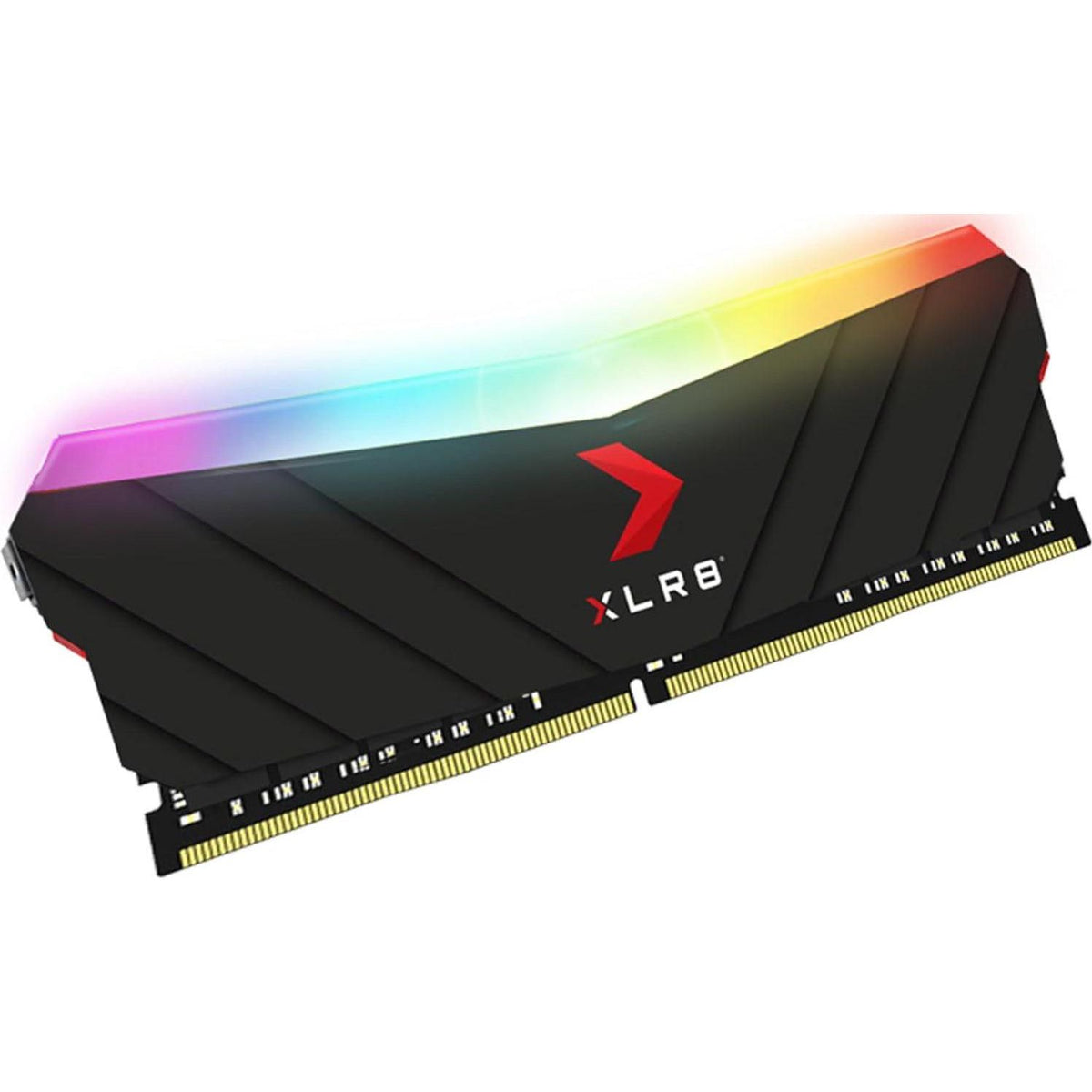 PNY XLR8 Gaming 8GB DDR4 3200MHz (PC4-25600) CL16 1.35V RGB Desktop (DIMM) Memory MD8GD4320016XRGB,