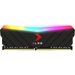 PNY XLR8 Gaming 8GB DDR4 3200MHz (PC4-25600) CL16 1.35V RGB Desktop (DIMM) Memory MD8GD4320016XRGB,