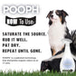 Pooph Skunkless Wonder Spray 32oz Skunk Odor Eliminator for Pets Clothing Furniture Safe and Unscented