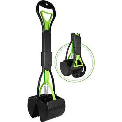 PPOGOO Pet Pooper Scooper with Long Handle, Durable Non-Breakable Design, for Dogs & Cats, Easy Pickup