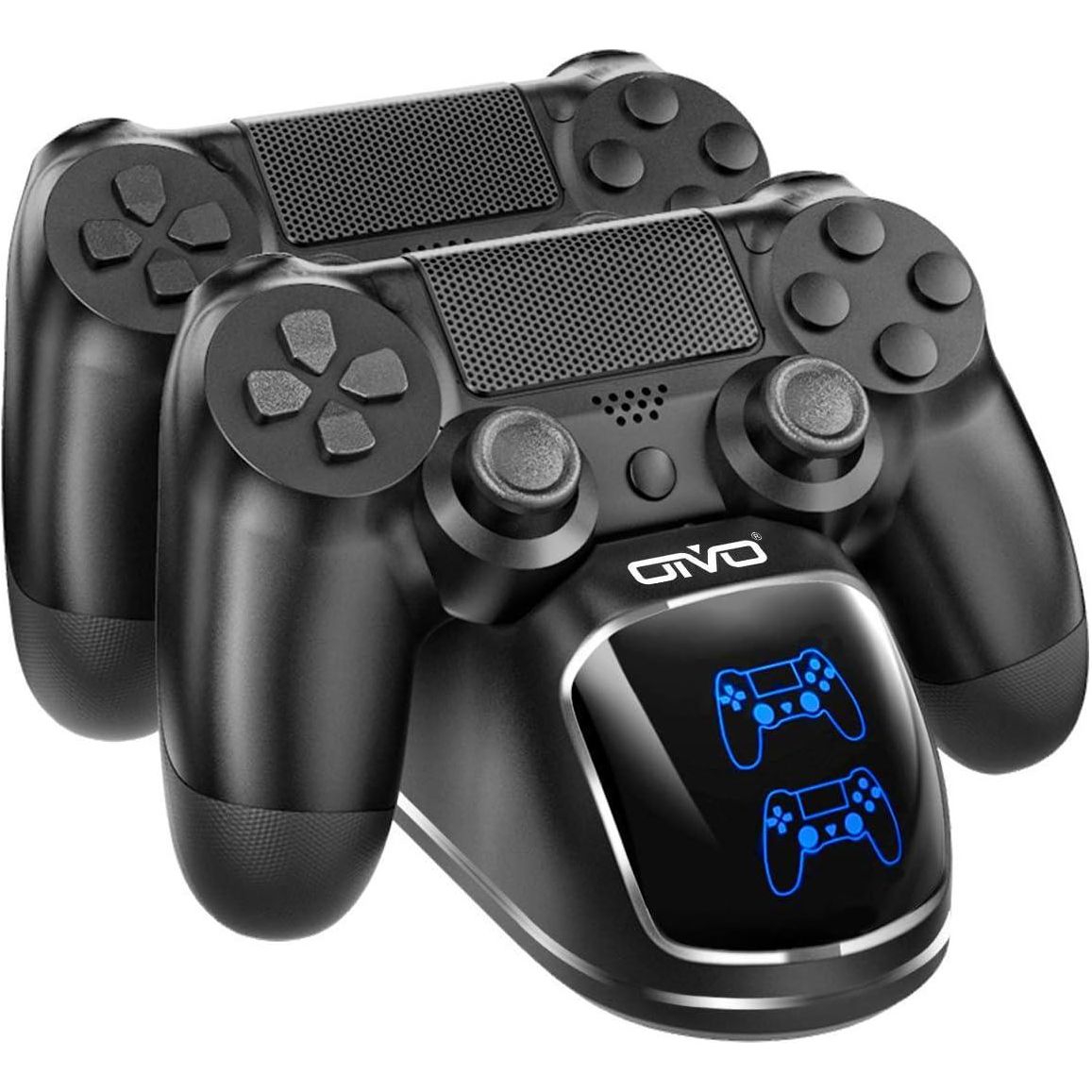 PS4 Controller Charger Dock Station, OIVO 1.8Hrs PS4 Controller Charging Dock, Charging Station Replacement For PlayStation 4 Dualshock 4 Charger,
